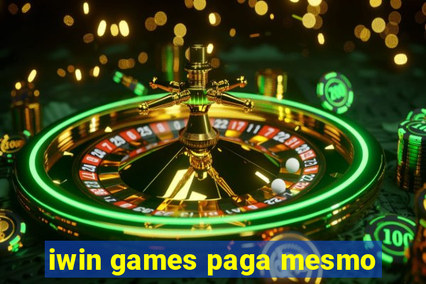 iwin games paga mesmo